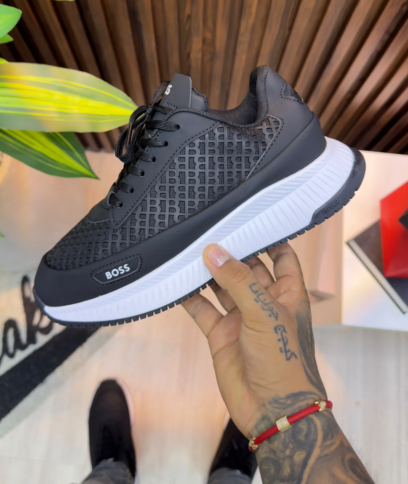 Tenis P0084 Hugo Boss EVO para hombre. imagen 3