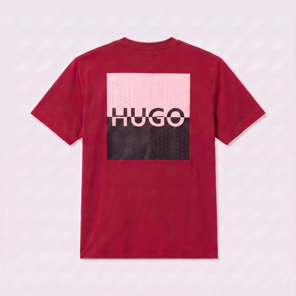Camiseta P0021 Boss estampada para hombre. imagen 4