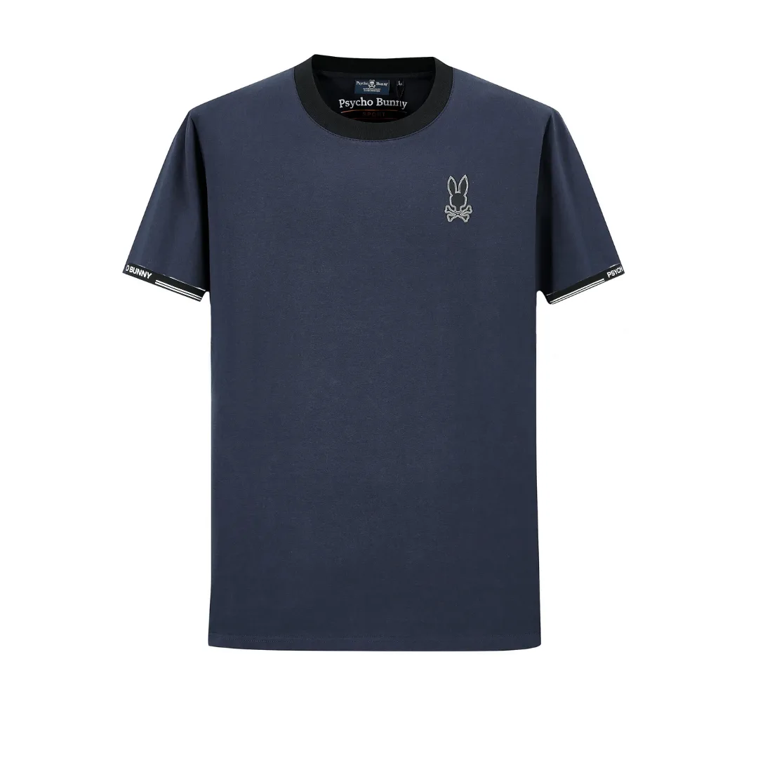 Camiseta P0043 Psycho Bunny básica para hombre.