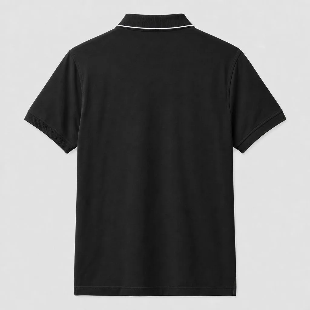 Camiseta P0048 Tommy Hilfiger tipo polo para hombre. imagen 4