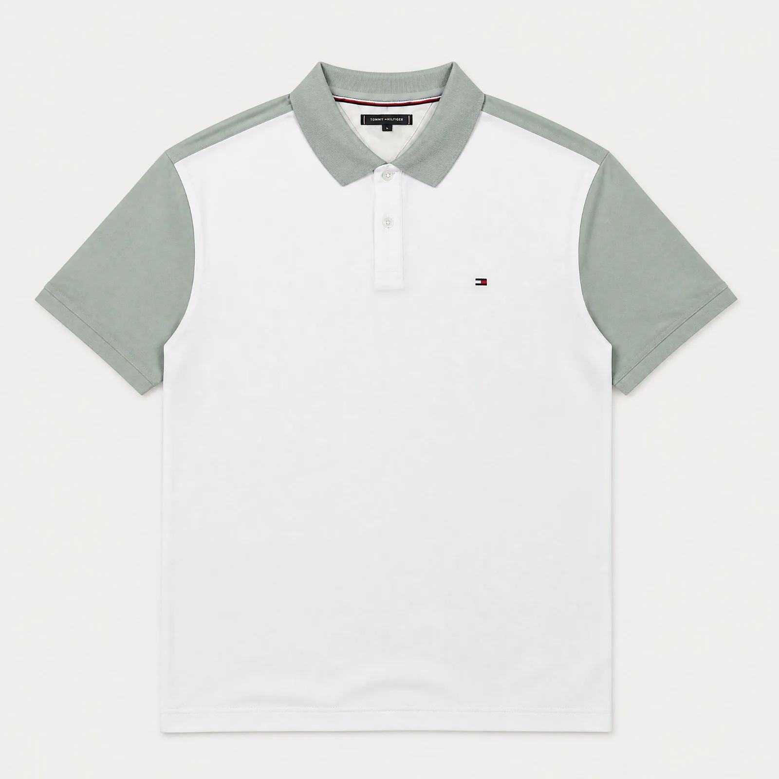 Camiseta P0050 Tommy Hilfiger tipo polo para hombre. imagen 3