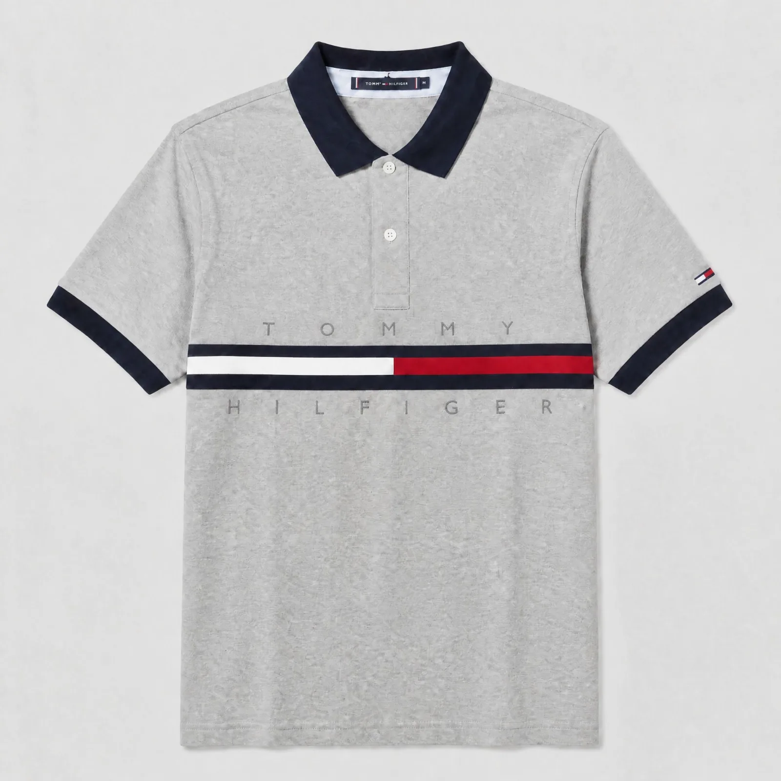 Camiseta P0046 Tommy Hilfiger tipo polo para hombre. imagen 3