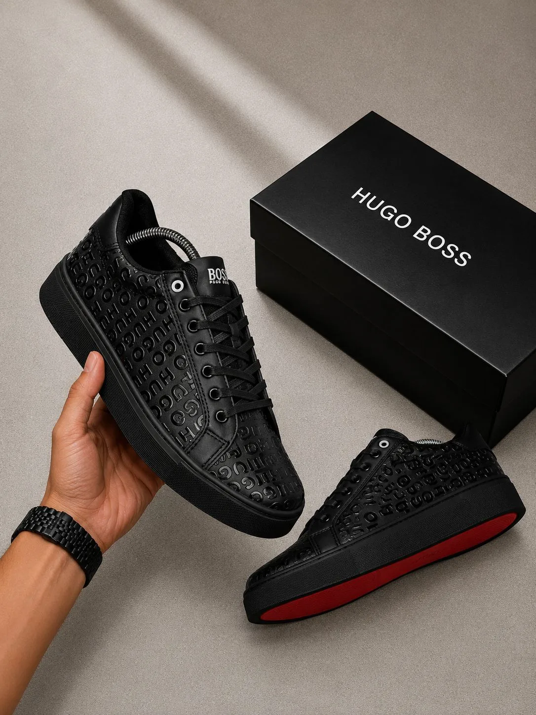 Tenis P0073 Hugo Boss para hombre imagen 2