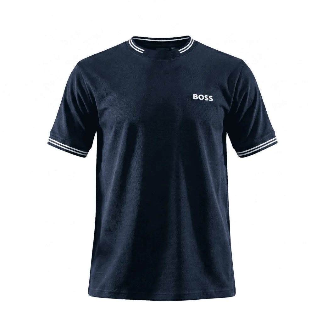 Camiseta P0027 Boss básica para hombre. imagen 5