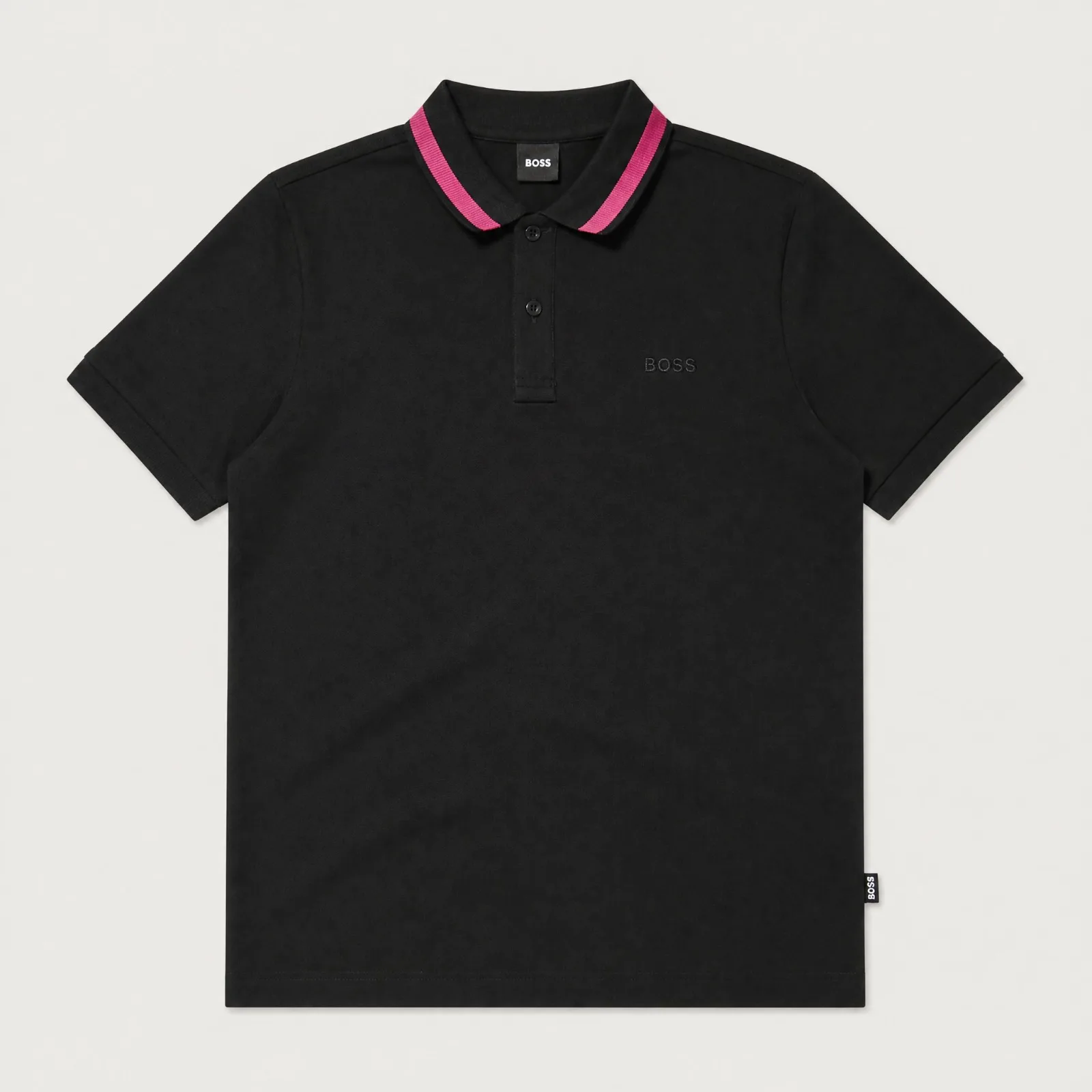Camiseta P0115 Boss tipo polo para hombre. imagen 7
