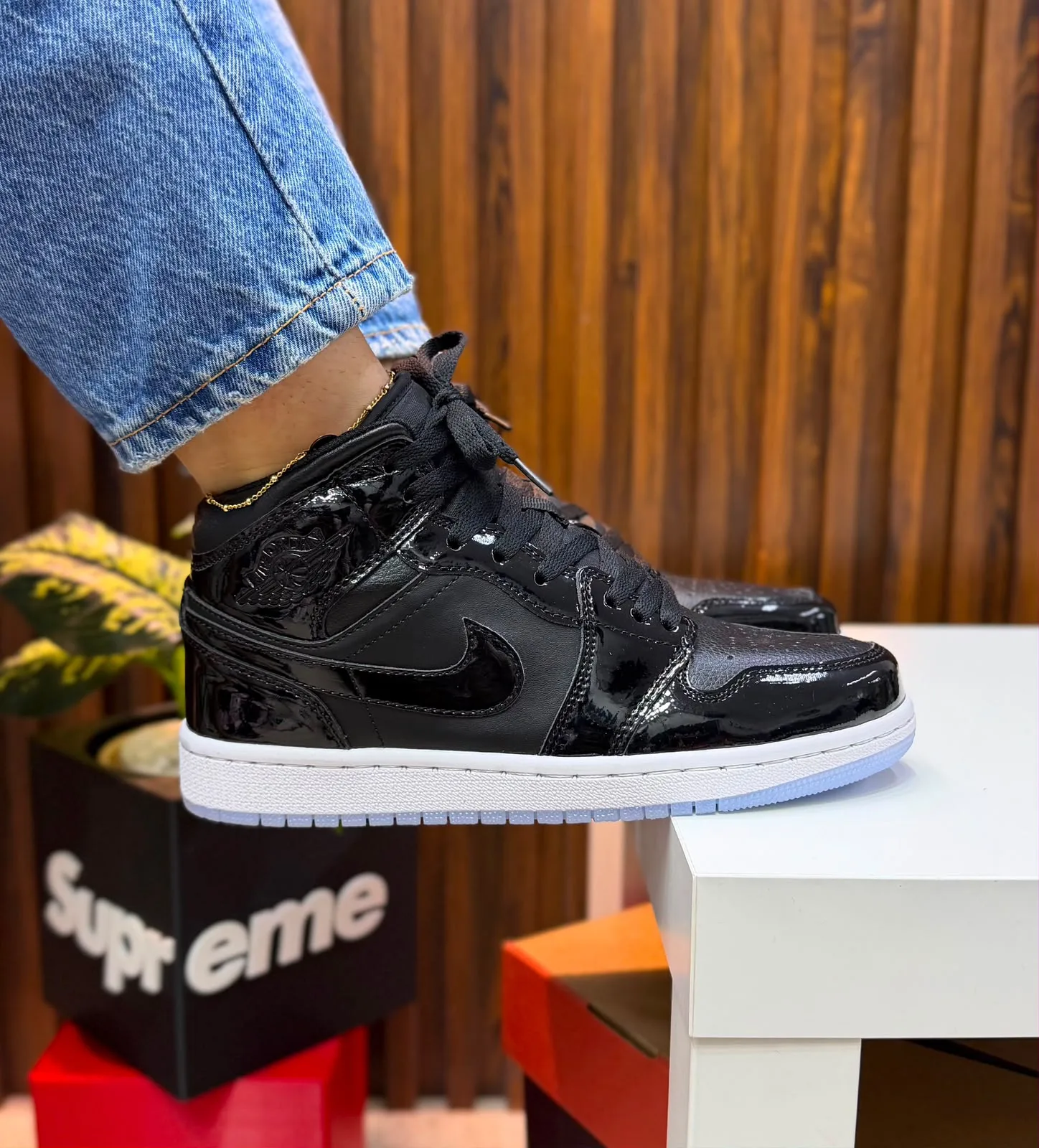 Tenis P0080 Nike Jordan retro 1 para mujer.