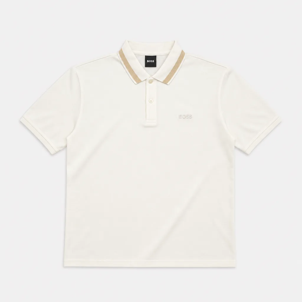 Camiseta P0115 Boss tipo polo para hombre. imagen 3