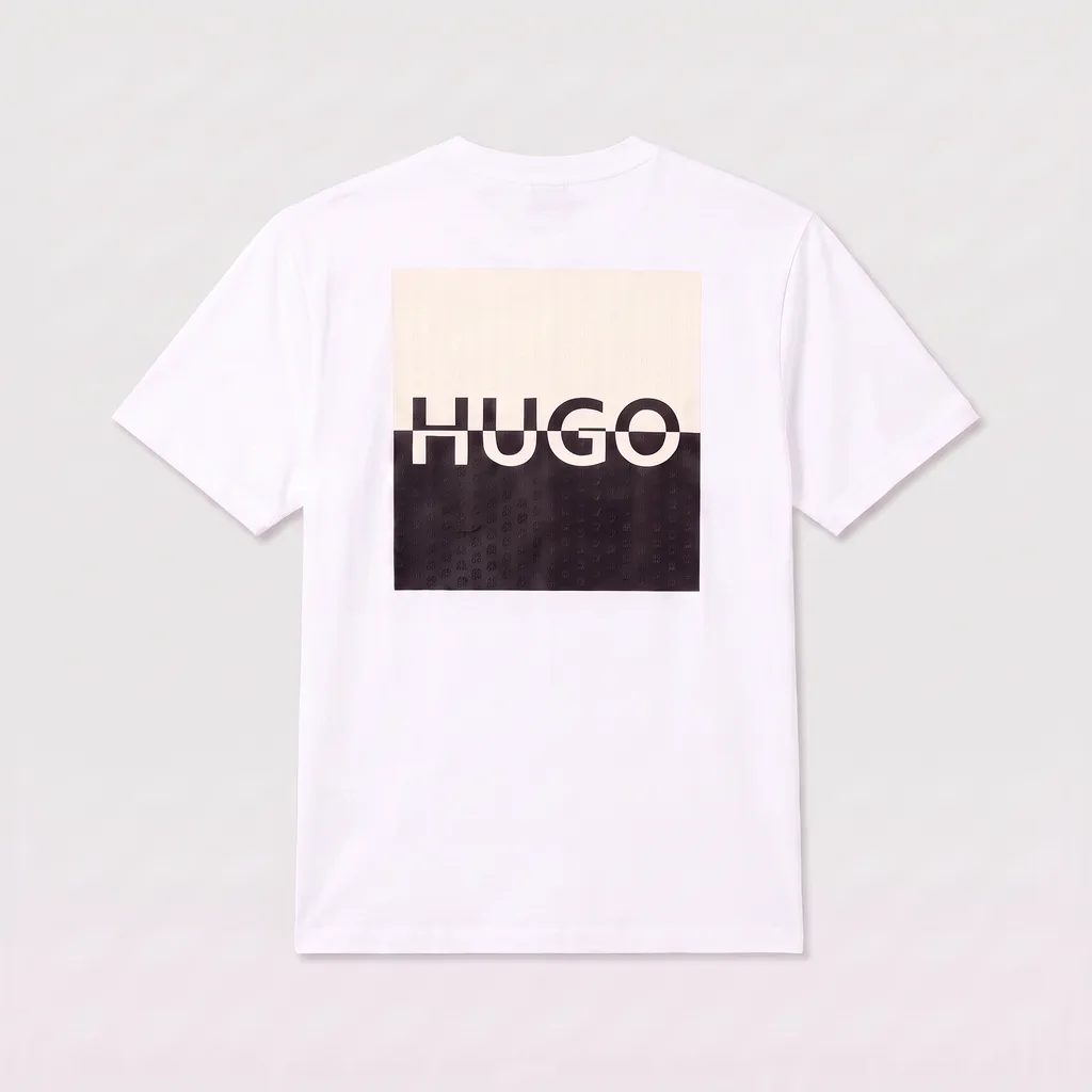 Camiseta P0021 Boss estampada para hombre. imagen 2